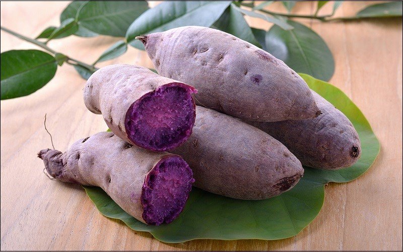 Thành phần dinh dưỡng nổi bật của khoai lang tím luộc