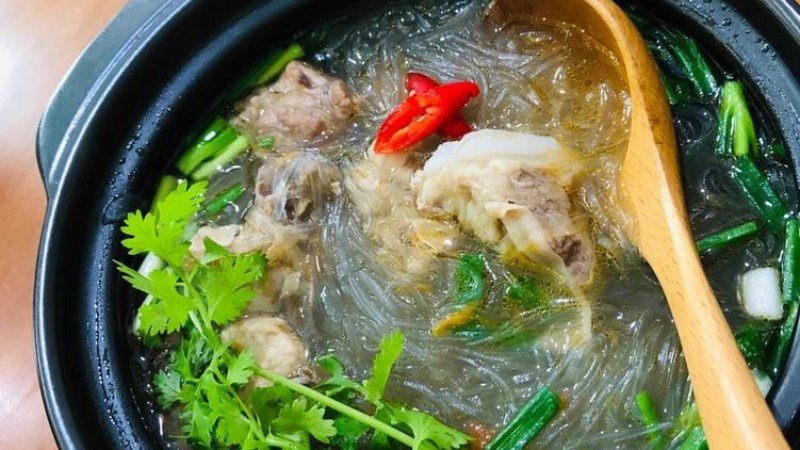 Thành phần dinh dưỡng trong miến khô