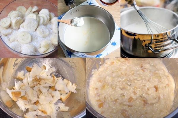 Thêm đường hoặc sữa đặc vào để món bánh chuối nướng thơm ngon