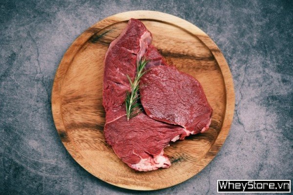 Thịt bò giàu protein, cung cấp năng lượng và xây dựng cơ bắp