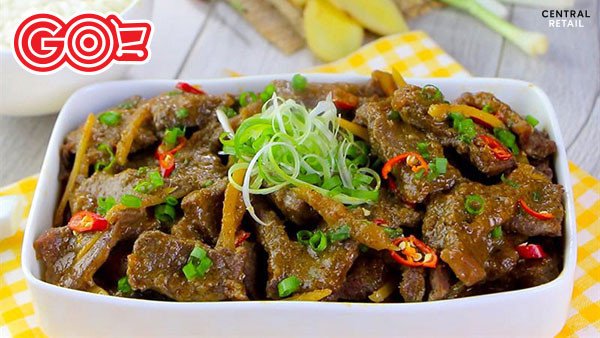 Thịt bò kho gừng cay nồng