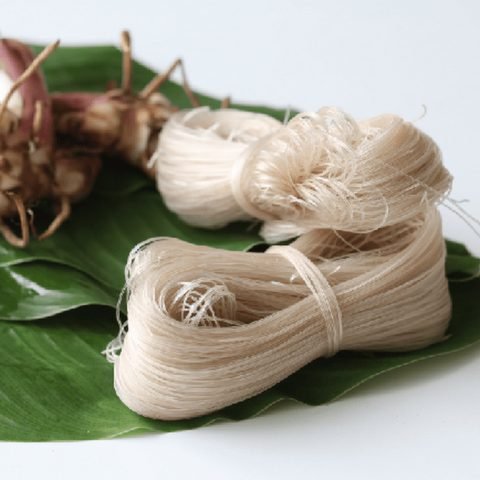 Thịt gà luộc xé sợi và miến dong đã chần