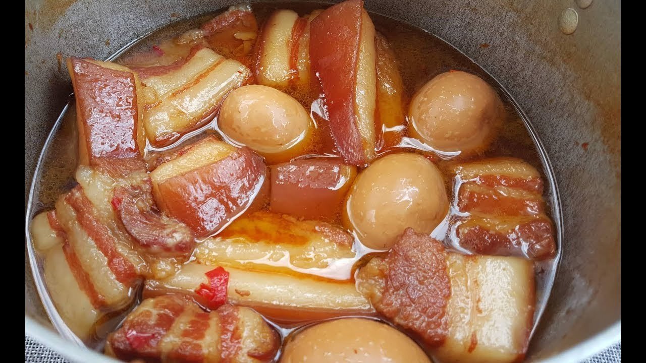 Thịt kho tàu không cần nước dừa thơm ngon