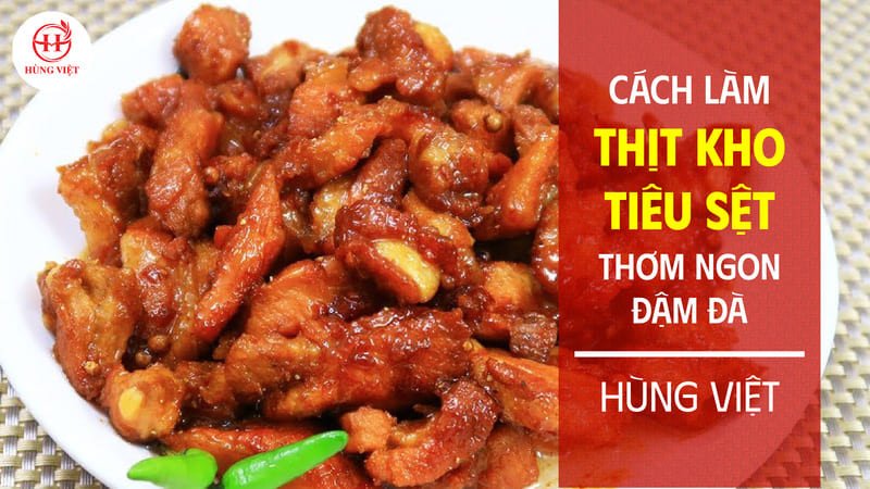 Thịt kho tiêu