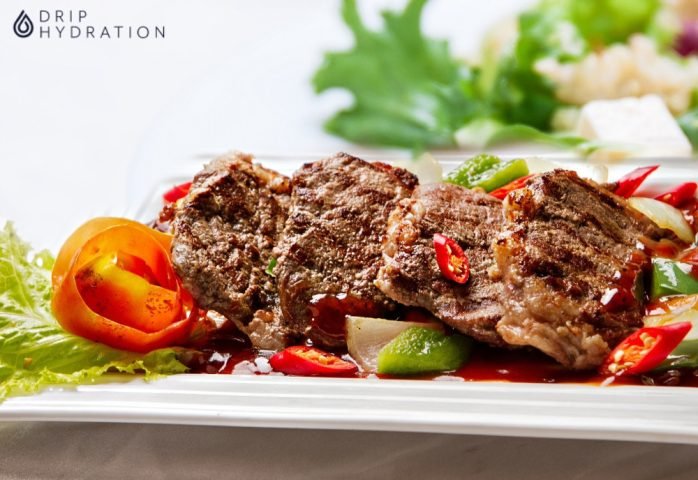 Thịt nầm heo nướng thơm lừng, hấp dẫn với gia vị đặc trưng