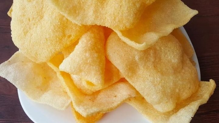 Thông tin dinh dưỡng cơ bản của bánh phồng tôm khô chưa chế biến