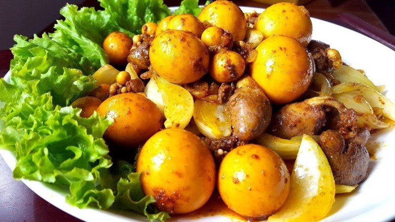 Thông tin dinh dưỡng về trứng non bao nhiêu calo