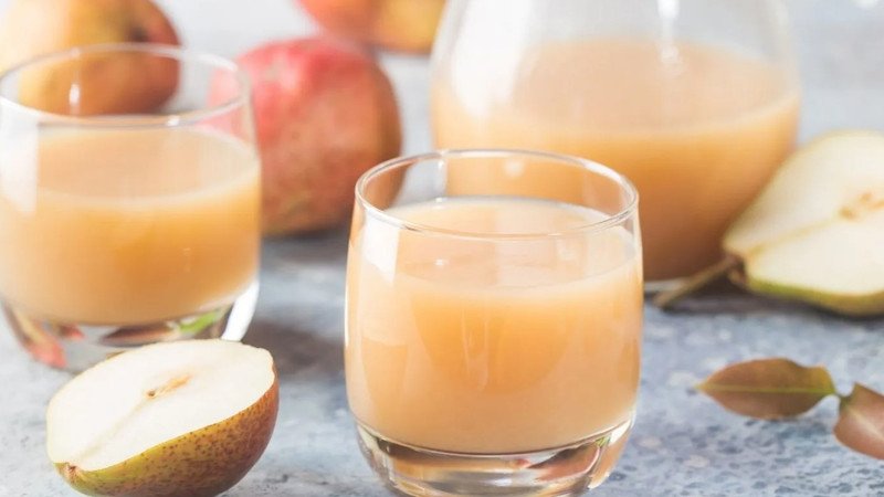 Thông tin về nước ép lê bao nhiêu calo và giá trị năng lượng trong 100g.