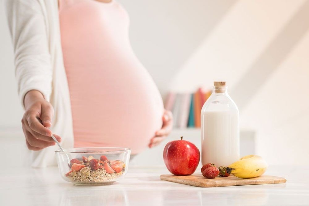 Thực phẩm đa dạng cung cấp calo cần thiết cho bà bầu