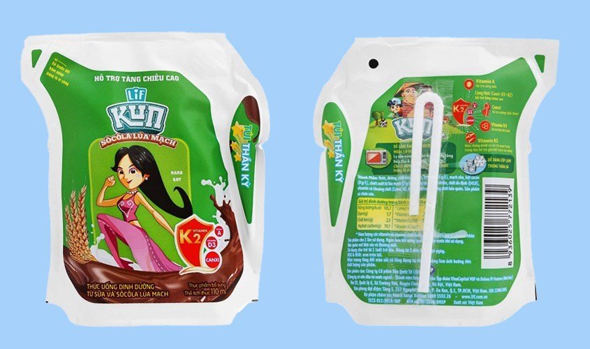 Thức uống lúa mạch Kun hương socola bổ dưỡng