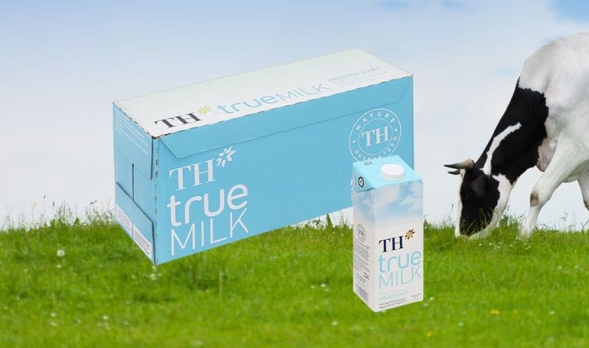 Thùng sữa TH True Milk không đường nguyên chất