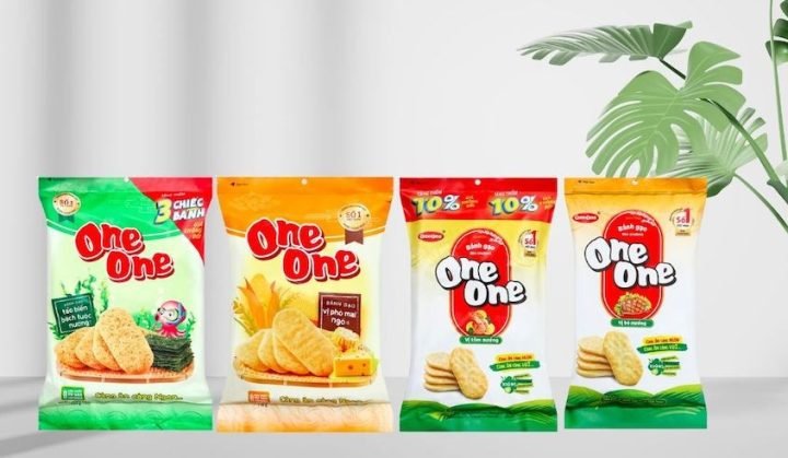 Thương hiệu bánh gạo One One của Việt Nam