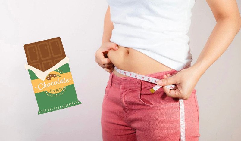 Tiêu thụ quá nhiều socola có thể dẫn đến tăng cân không kiểm soát, ngay cả khi bạn biết 1 thanh socola bao nhiêu calo.