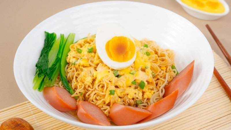 Tính calo mì gói Hảo Hảo