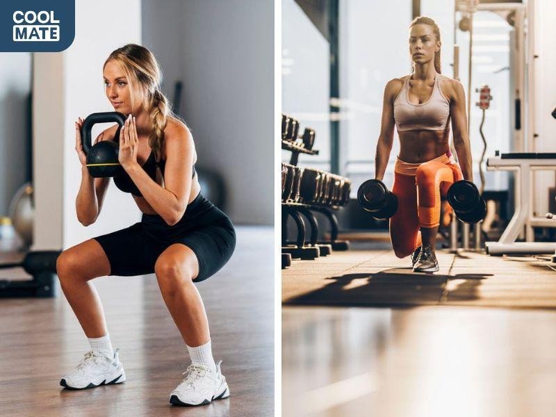Tính toán lượng calo đốt cháy khi tập squat với tạ