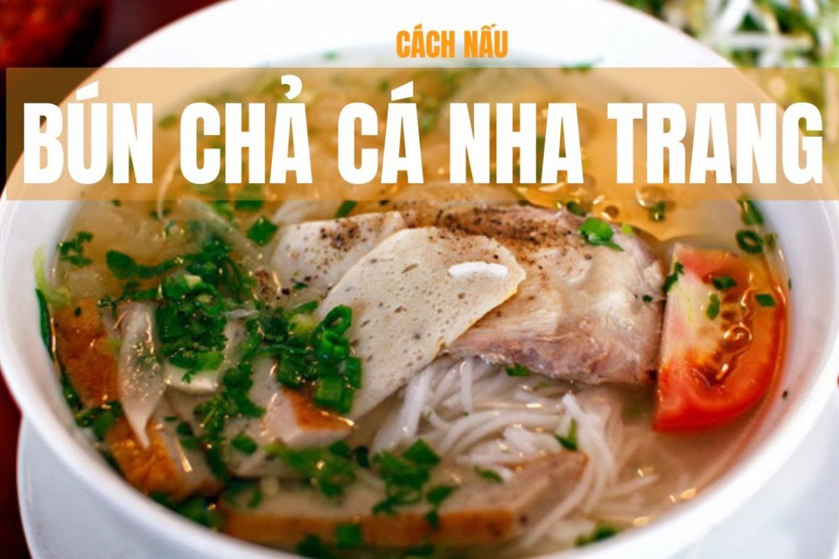 Tô bún cá nóng hổi thơm ngon