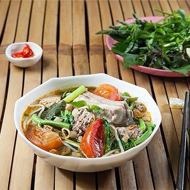 tô canh riêu cua đồng chuẩn vị miền Bắc