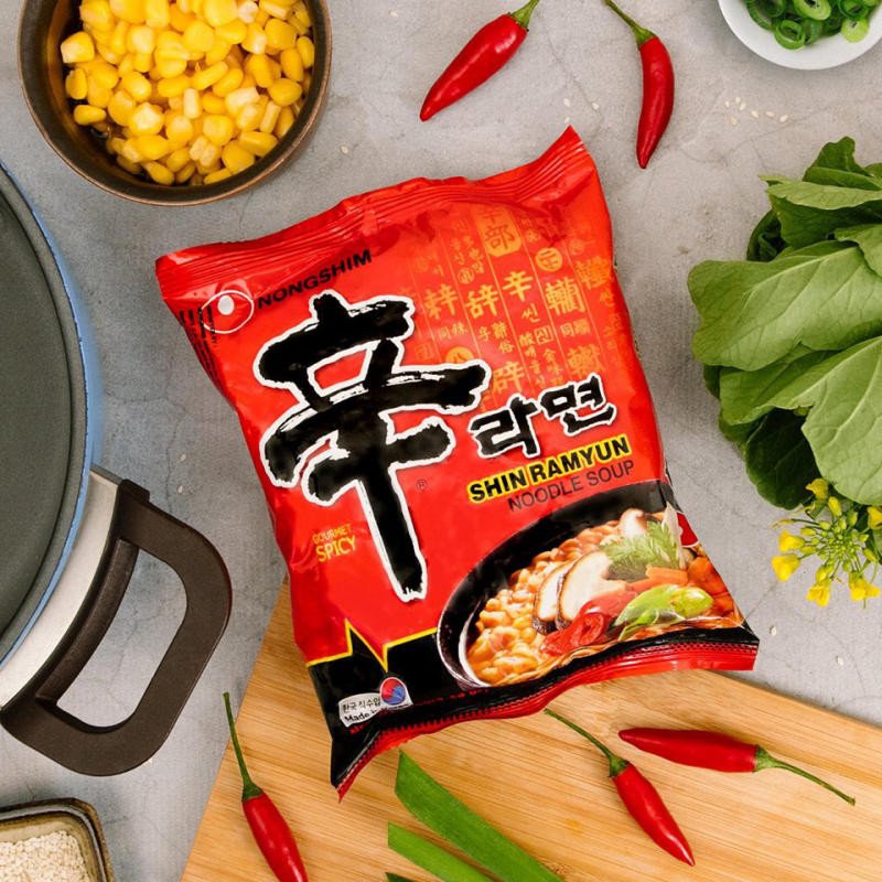 Tô mì cay Hàn Quốc hấp dẫn, phân tích hàm lượng calo