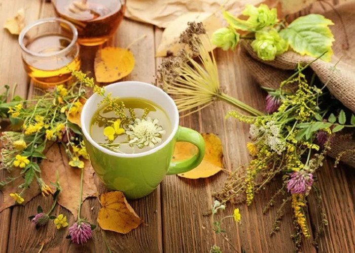 Trà la nam 10 vị giảm đau và giải độc