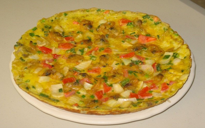 Trứng chiên cà chua thơm ngon, hấp dẫn