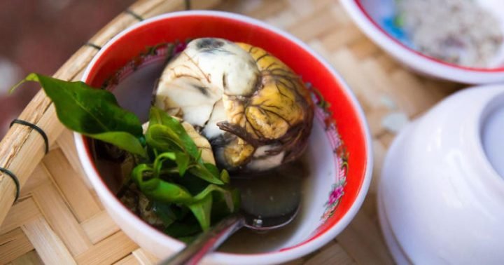 Trứng vịt lộn giàu năng lượng và dưỡng chất