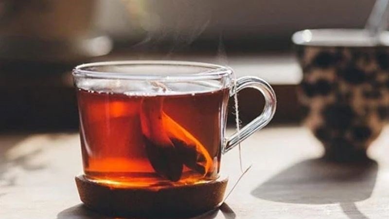 Túi trà đen giúp thịt bò kho nhanh mềm và dậy mùi thơm đặc trưng