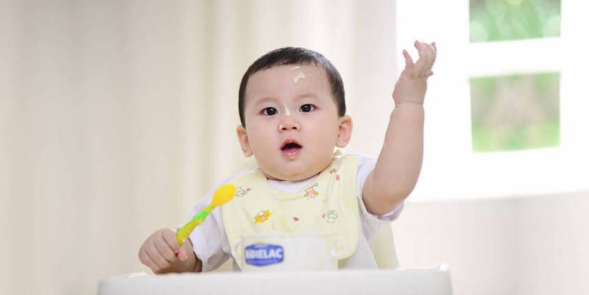 Tỷ lệ pha bột ăn dặm Ridielac gạo sữa cần cân bằng
