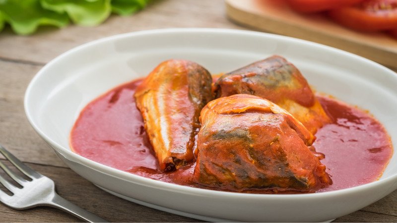 Ước tính calo trong 100g cá sốt cà chua chuẩn vị