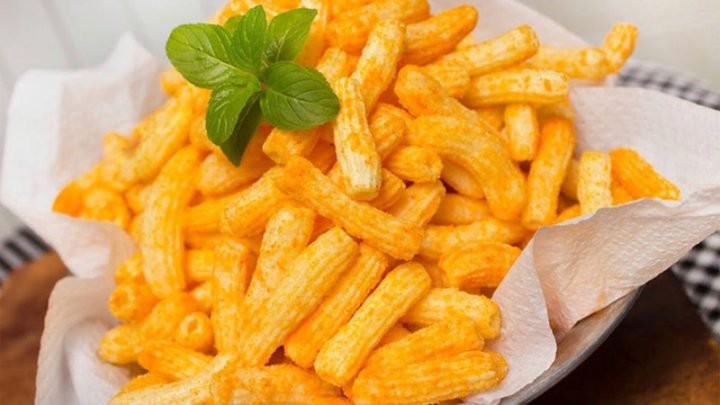 Ước tính calo trong một khẩu phần nui chiên giòn thơm ngon