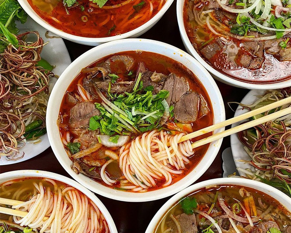 Ước tính calo trong một tô bún bò chay