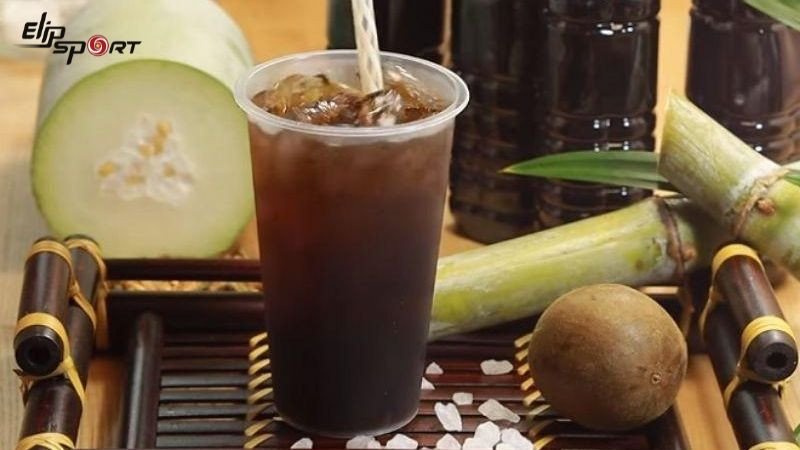 Uống trà bí đao trước bữa ăn để tạo cảm giác no