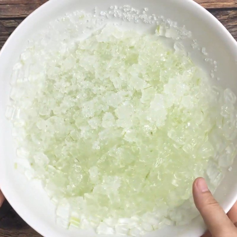 Ướp nha đam với đường phèn