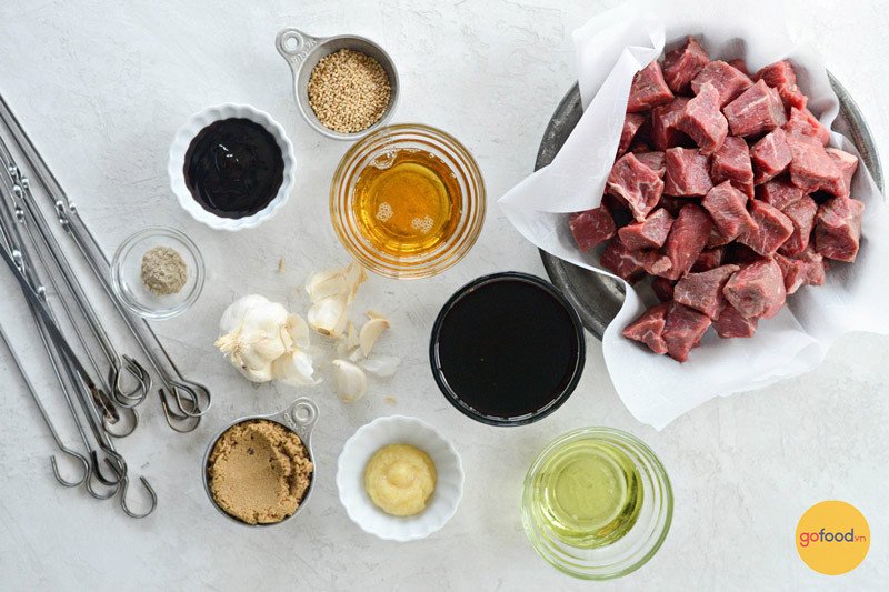 Ướp thịt bò nướng chuẩn vị