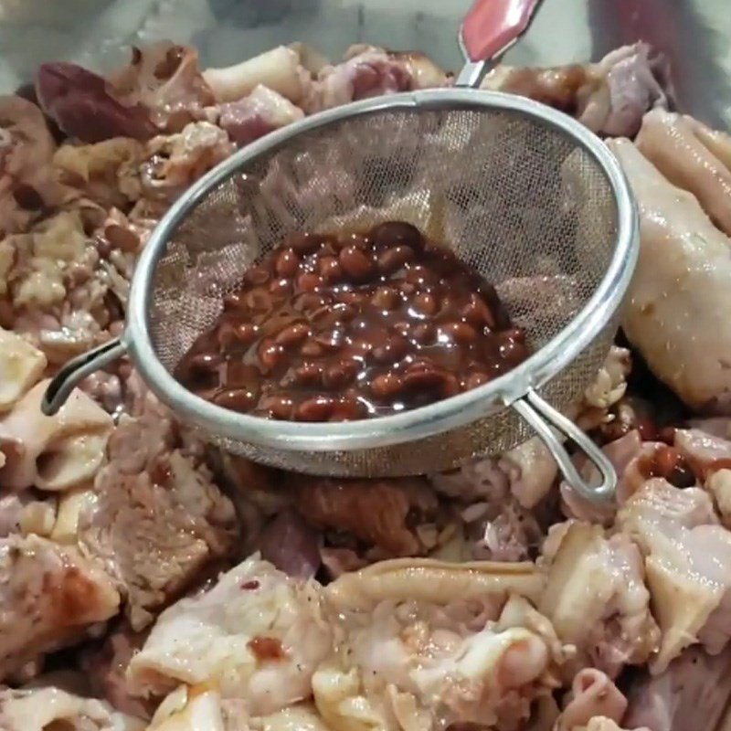 ướp thịt ngỗng giả cầy đậm đà