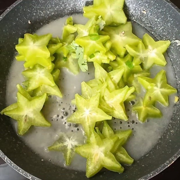 Xào khế và sách bò trong chảo