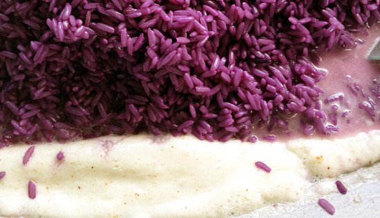 Xào nếp cốt dừa