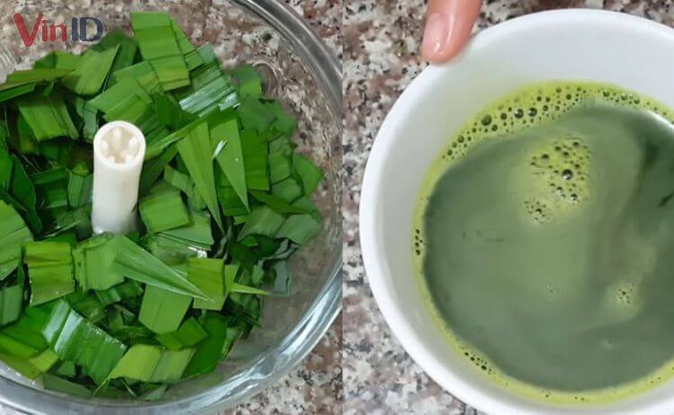 Xay nhuyễn lá nếp