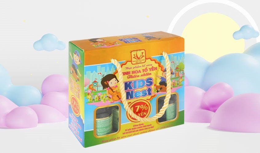 Yến sào cho trẻ em Tinh Hoa Kids Nest và calo
