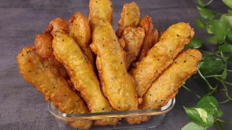 Ăn chuối chiên vào buổi tối dễ gây tăng cân