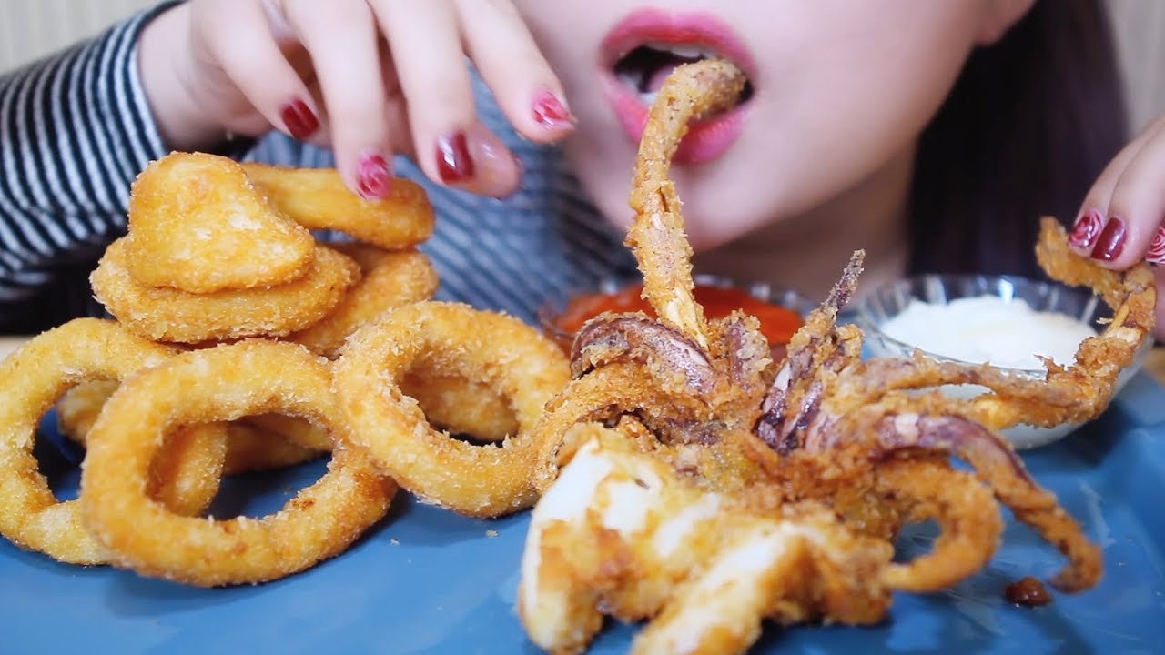 Bảng calo mực nướng và các món mực khác