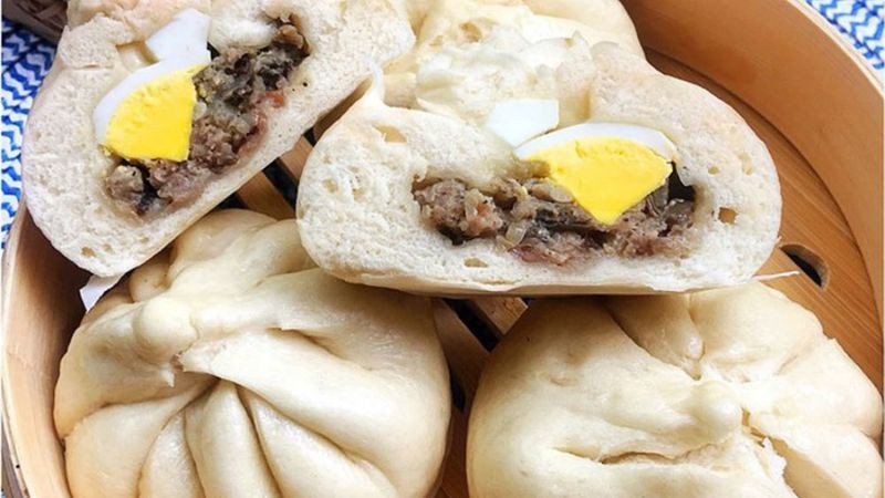 Bánh bao nhân thịt trứng Thọ Phát giàu năng lượng, cần ăn điều độ