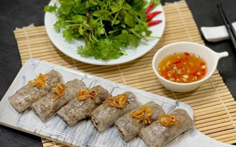 Bánh cuốn chay bổ dưỡng dễ ăn
