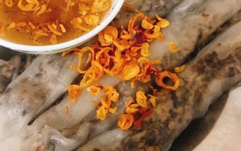 Bánh cuốn chay nên ăn vào buổi sáng