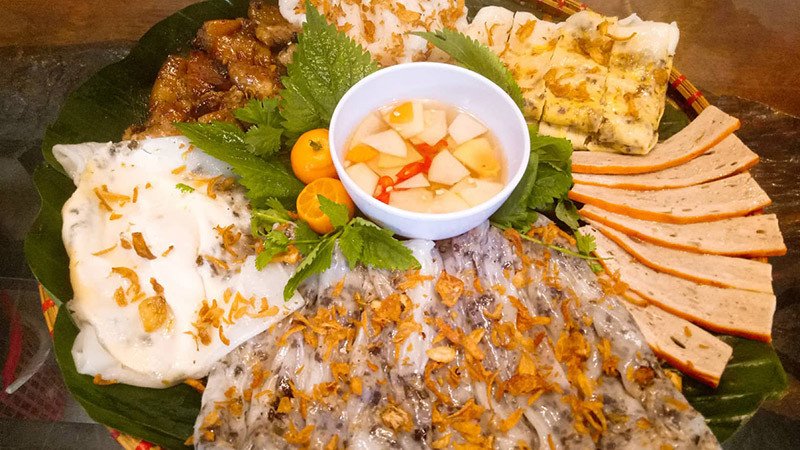 Bánh cuốn chay thanh đạm
