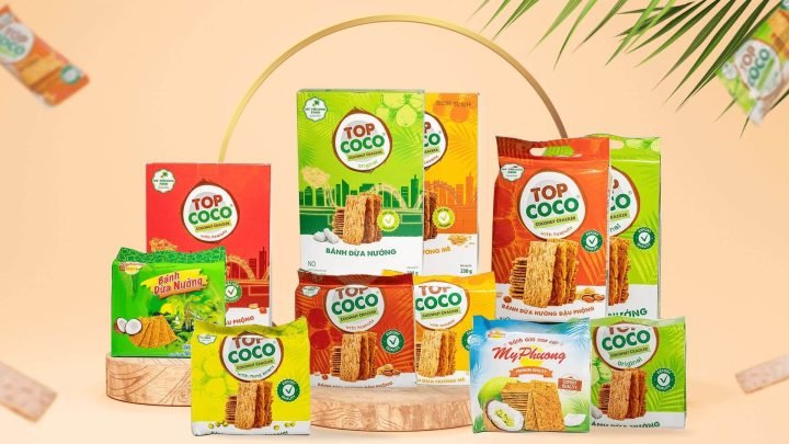 Bánh dừa nướng đặc sản Đà Nẵng Quảng Nam thơm ngon