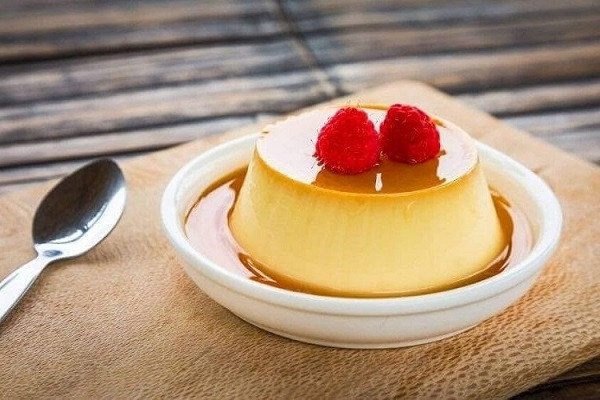 Bánh flan whipping cream nướng rất thơm và hấp dẫn