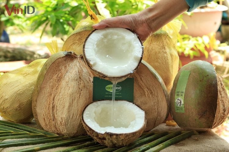 Bảo quản dừa sáp tươi lâu