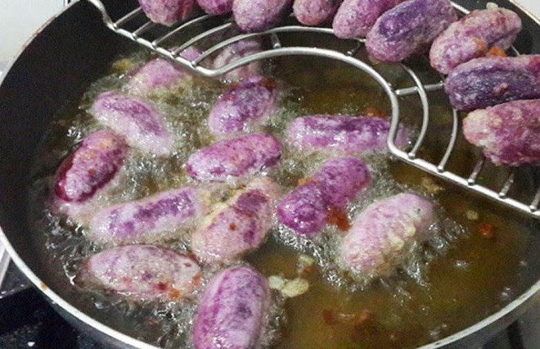 Bí quyết chiên bánh khoai mỡ giòn lâu và không ngấm dầu