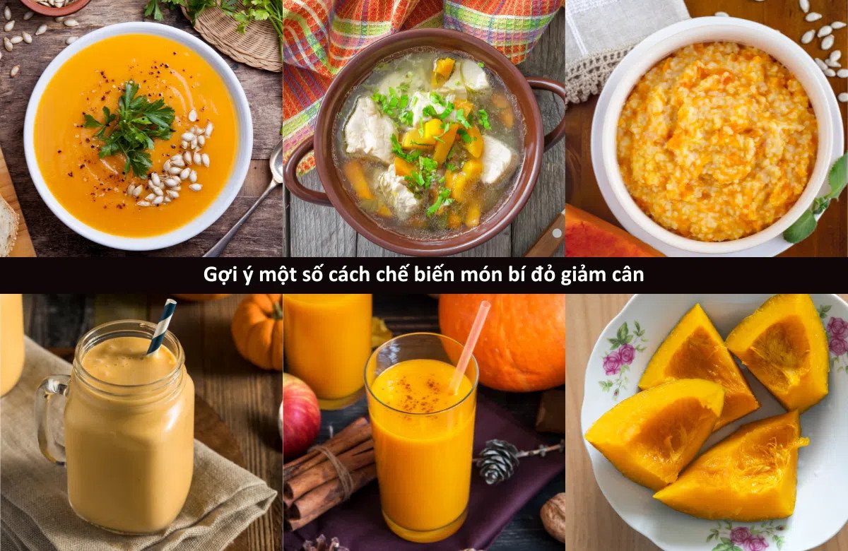 Bí quyết nấu canh bí đỏ xương ít calo