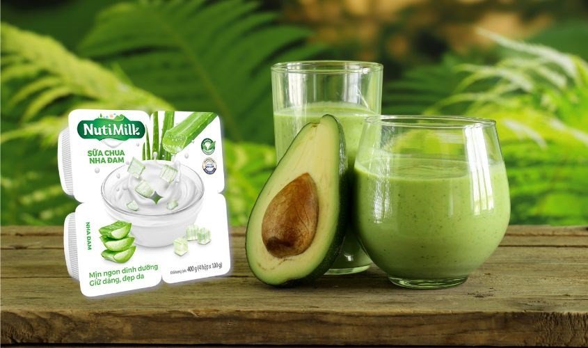 Bơ dầm sữa chua cải thiện khả năng thị lực